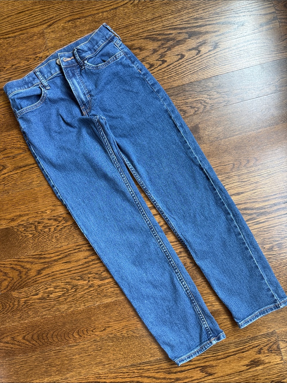 H&M Boys Slim Straight Blue Denim Jeans